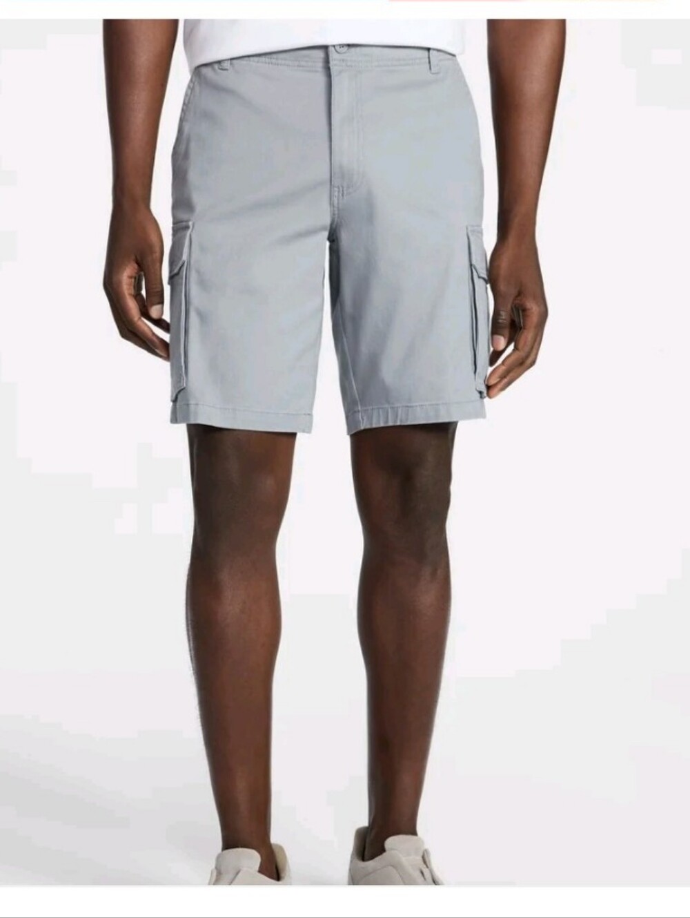 George Light Gray Cargo Shorts